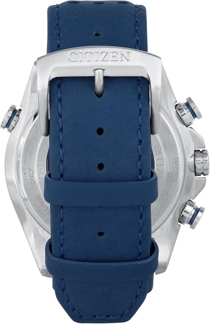 Citizen Men's Eco-Drive Sport Luxury World Chronograph Atomic Time Keeping Watch